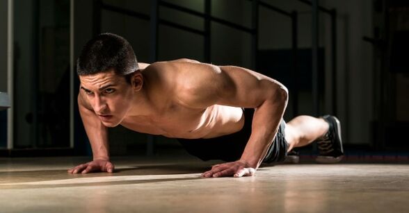 Paul Push -ups - torasik bölgenin osteokondrozu için gerekli egzersizler